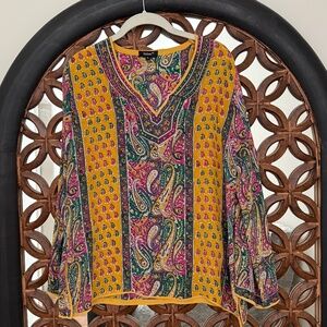 Tolani 100% Silk Blouse